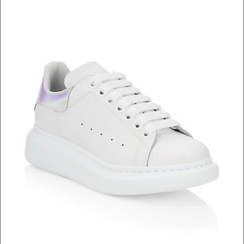 Alexander McQueen Sneakers with Iridescent Back